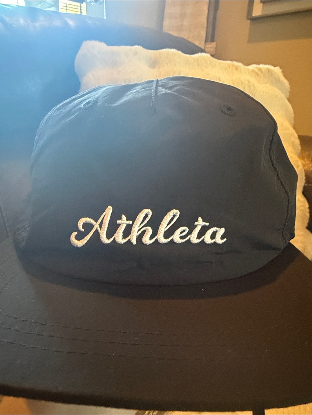 black athleta cap